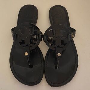 Tory Burch Women's Miller Patent Sandal in Perfect Black
Size 6.5
